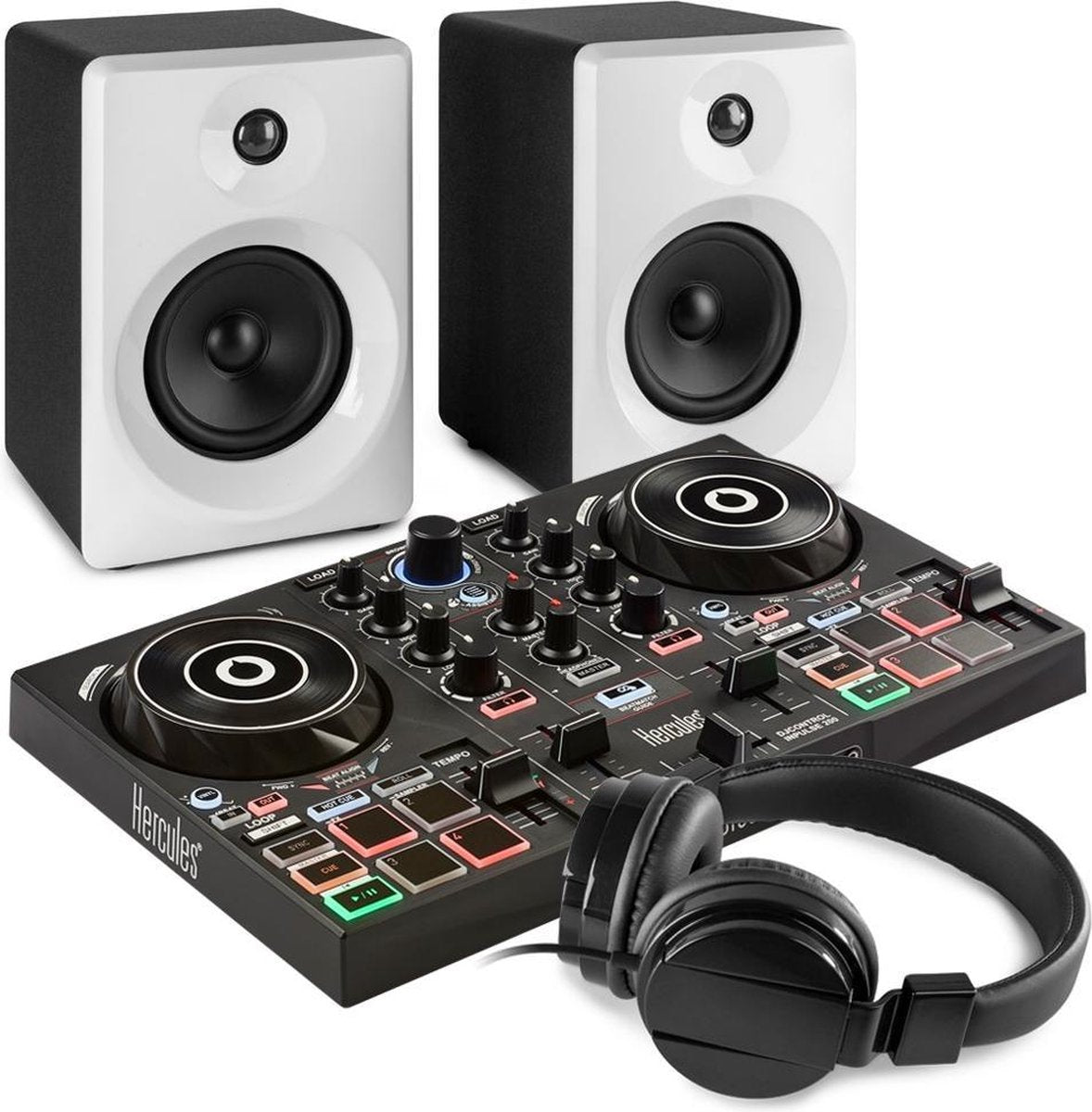 DJ Set - Hercules DJ Set kinderen - Complete DJ starter kit voor de serieuze instapper! - DJ controller