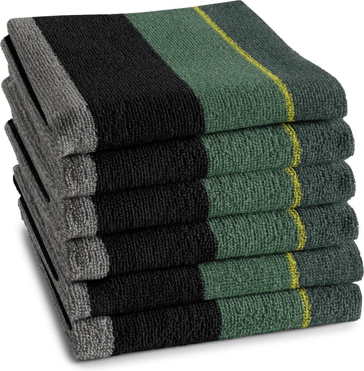 DDDDD Rico - Keukendoek - Green - 6 stuks