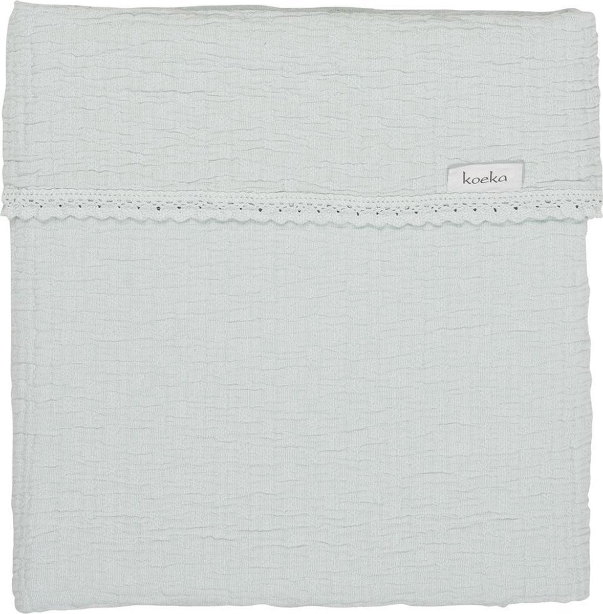 Koeka - Deken Elba Lace - Soft Mint