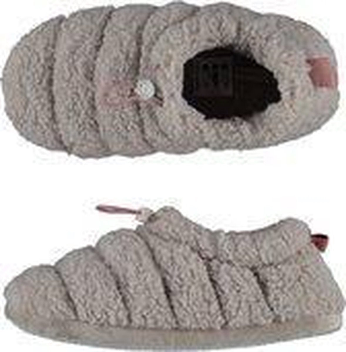 Sloffen - Pantoffels dames - Pantoffels - Sloffen dames - Laag - Beige - Maat 37/38