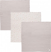 bébé-jou Fabulous Hydrofiel doeken 3 stuks 70x70 cm - Wish Grey