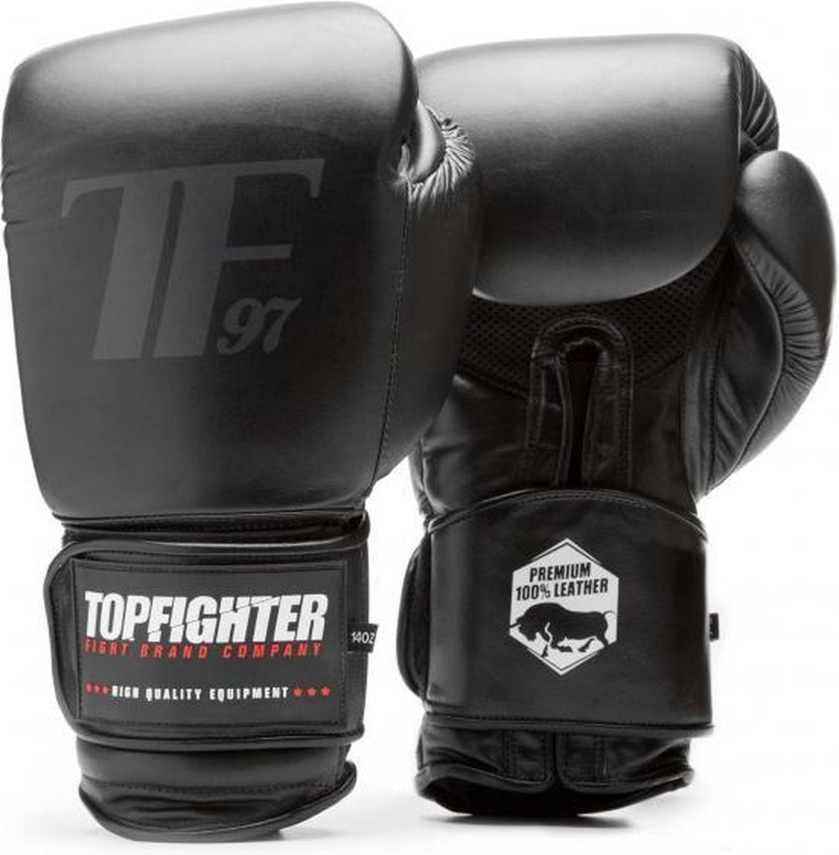 Topfighter Bokshandschoenen The Royal Duke 2.0 Zwart 16oz