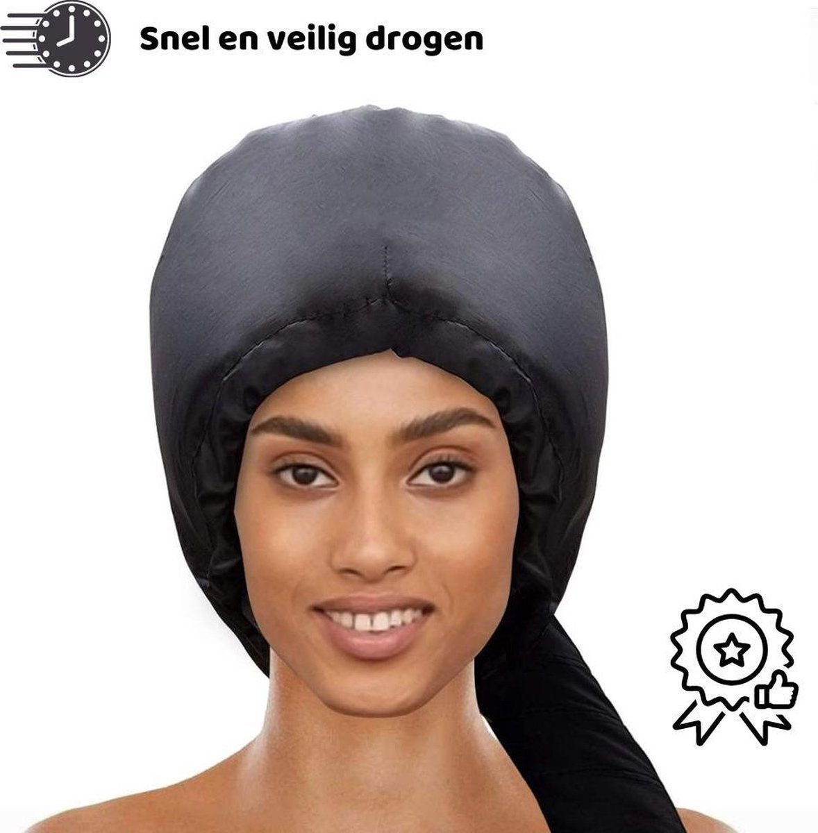 Haardroogkap –  Heat Cap - Haardroger kap – Aansluiten op de haardroger – Haarverzorging