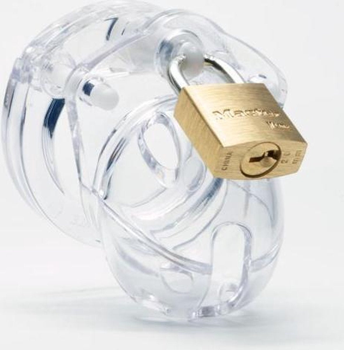 CB-X - Mini Me Kuisheidskooi - Clear| Bondage | Speeltjes | Pinwheel | BDSM | SM | Meesteres | Sado |  Dildo | Vibrator | Penis | Buttplug | Sexy | Erotische | Man | Dames