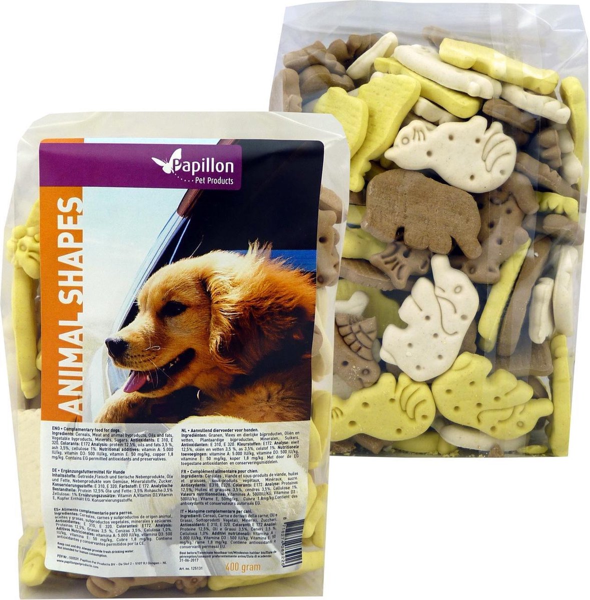 Hondenkoekjes animal mix 400gr
