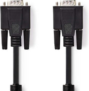 VGA-kabel | VGA male - VGA male | 15 m | Zwart