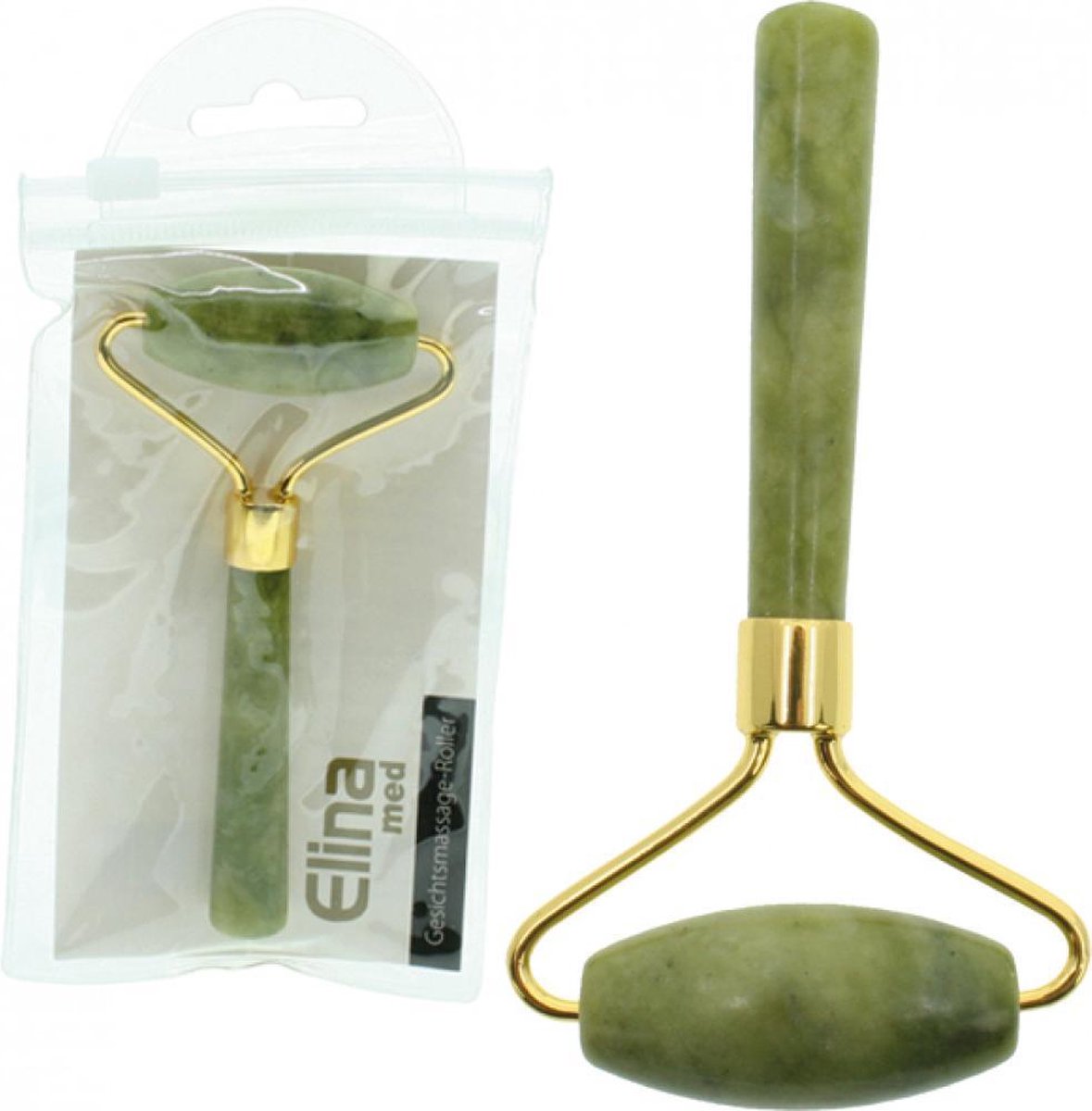 Perfect Paasgeschenken voor haar Massage gezicht roller jade steen 11x6cm