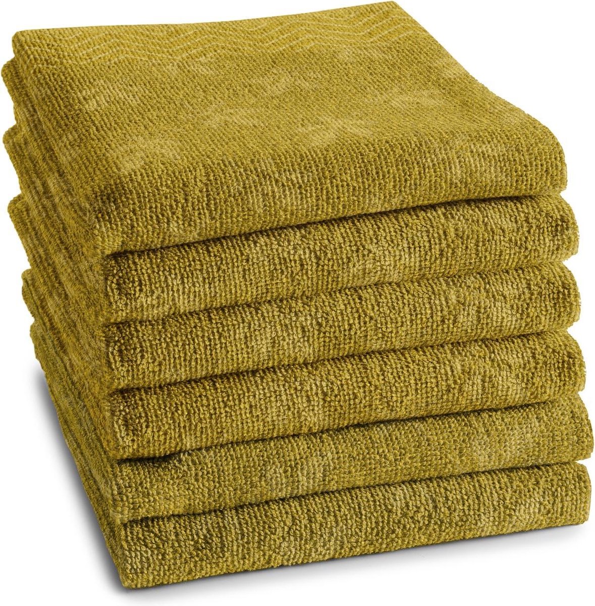 DDDDD Petals - Keukendoek - Ochre - 6 stuks