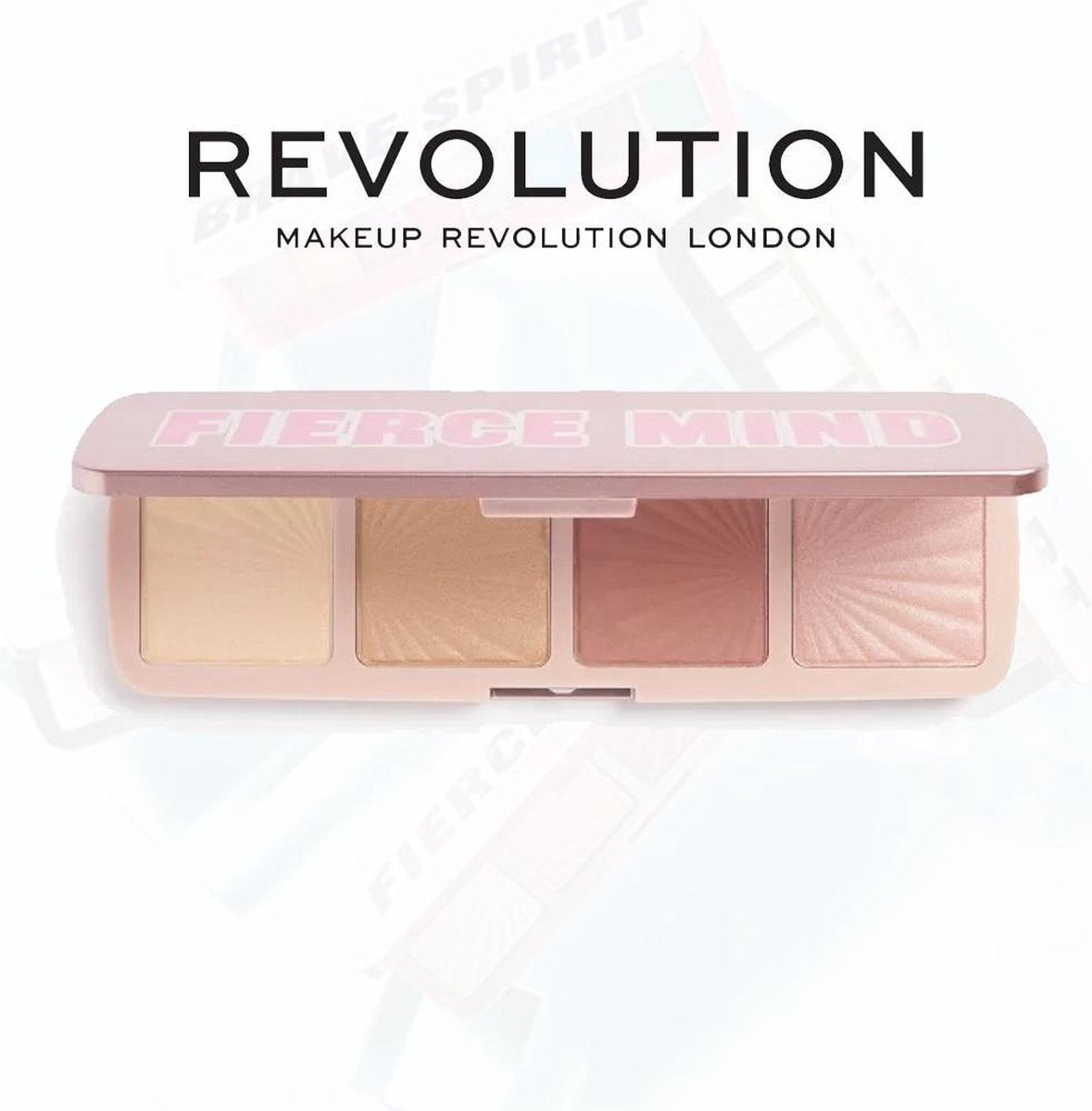 Revolution Londen Fierce Mind Eyeshadow Palette - 1 Stuk