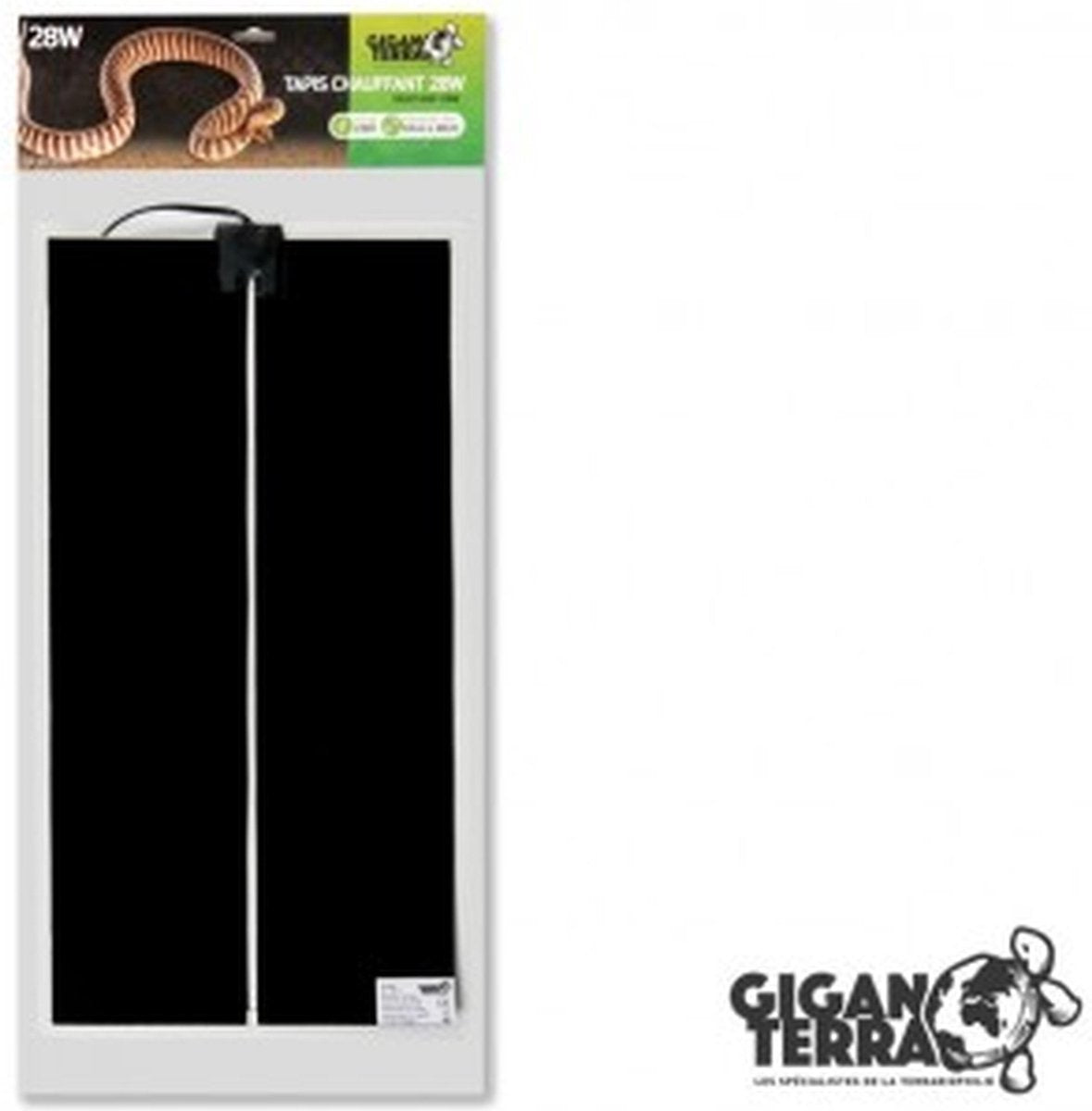 Giganterra Warmtemat 28 Watt 28x53cm
