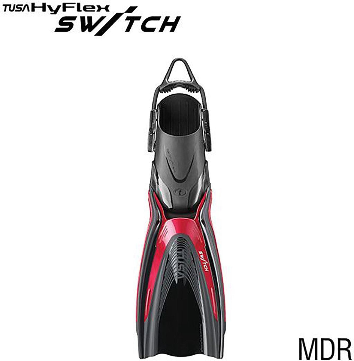 TUSA HyFlex Switch vinnen - Rood - S (38-40)