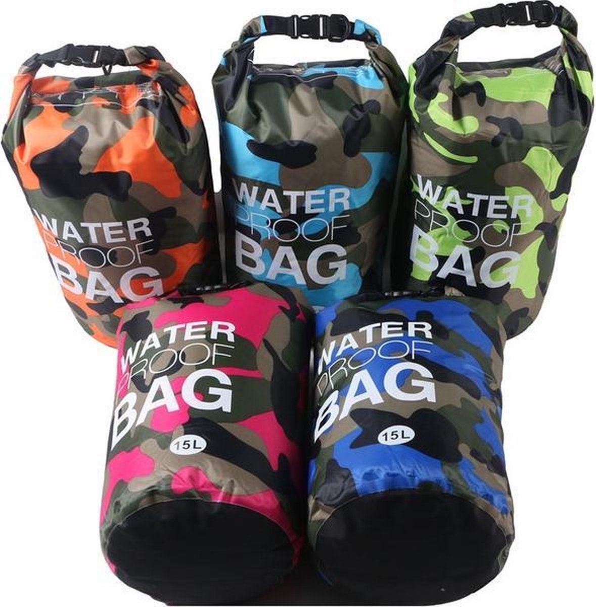 Waterdichte Droogzak Camouflage 10l (8719273234464 )