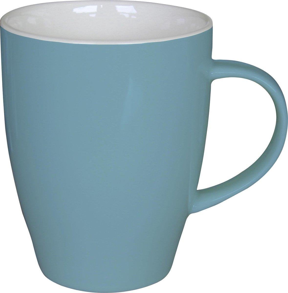 colour your world beker blauw - set van 6