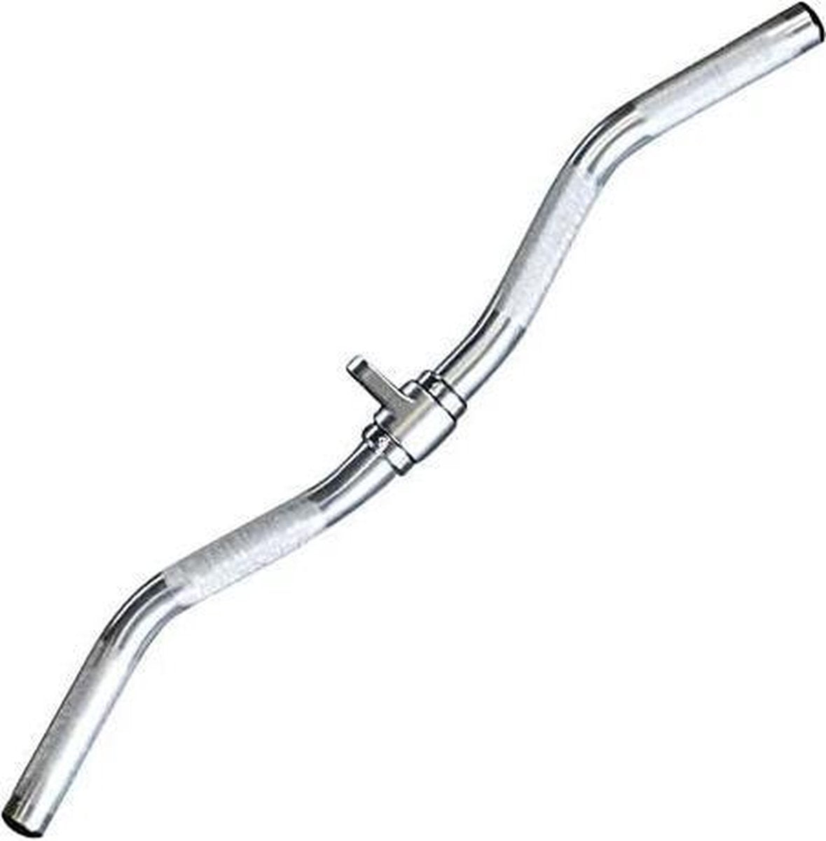 Body-Solid MB229A Aluminum Revolving EZ Curl Bar - Aluminium - Zilver