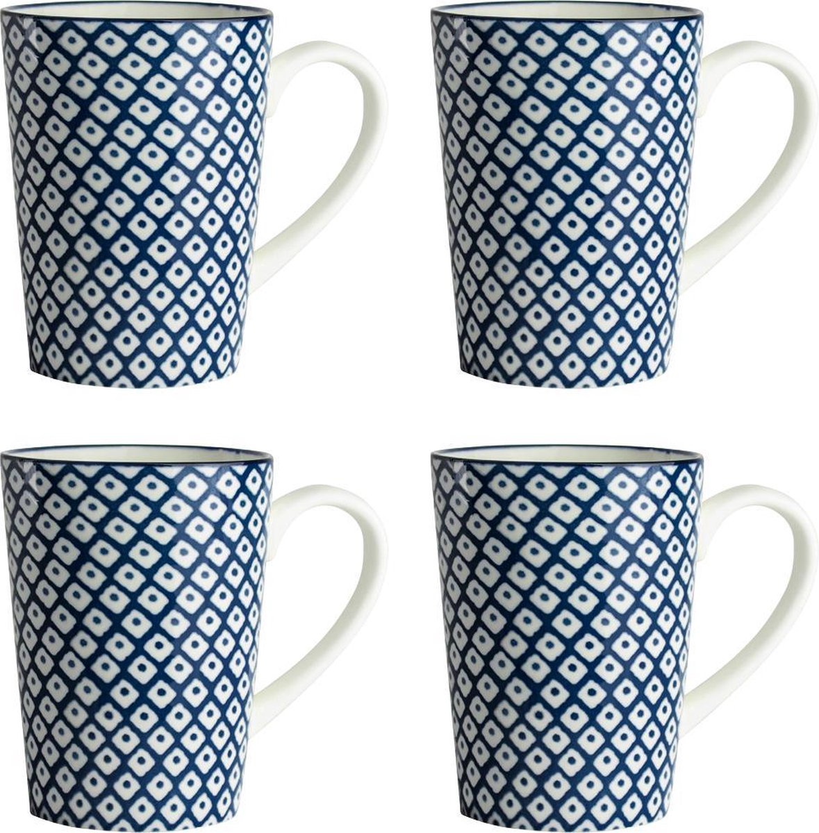 Mok Japanese 180ml - Out of the Blue - set 4 stuks