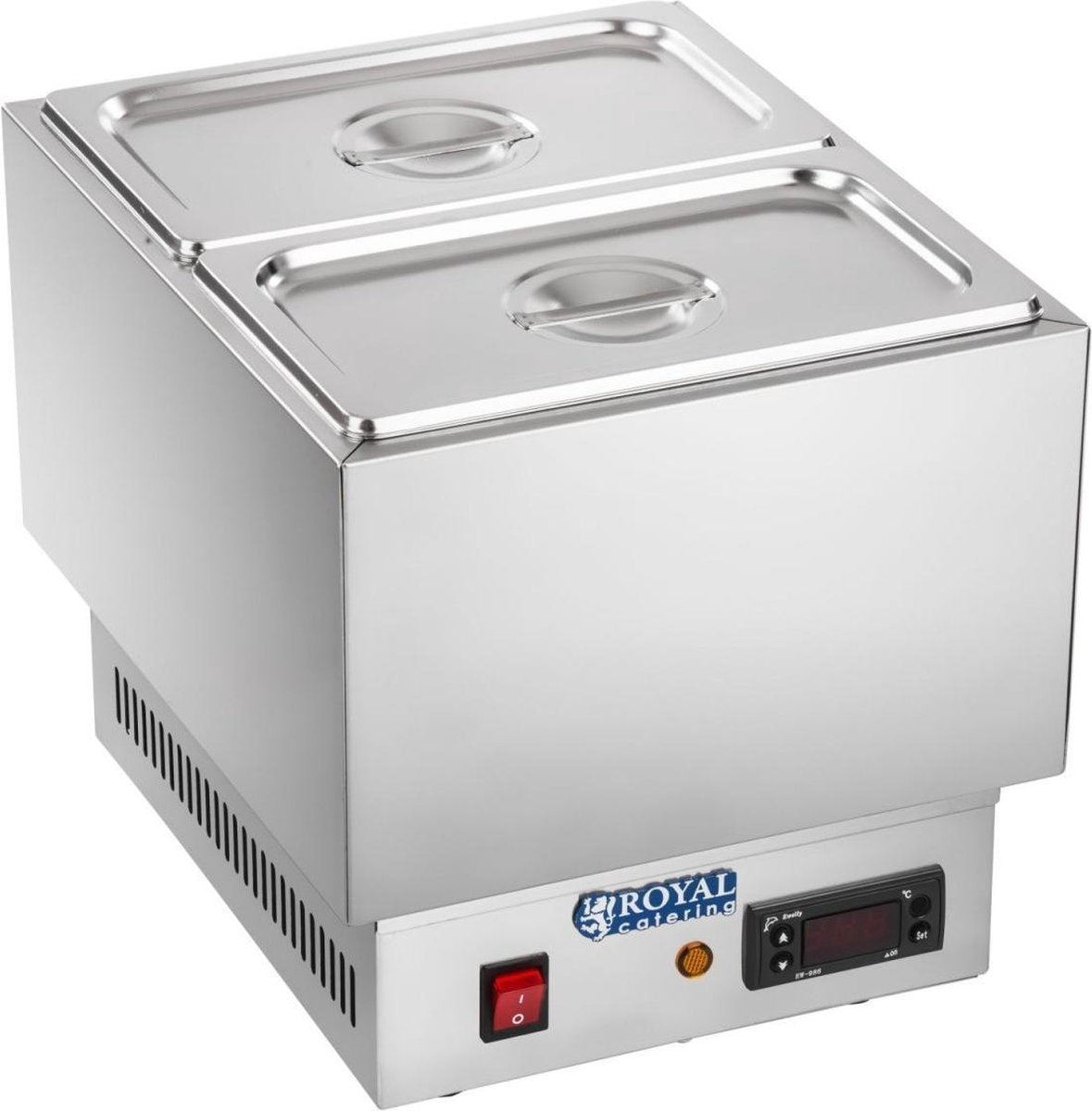Royal Catering Chocoladesmelter - 2 GN 1/4 container