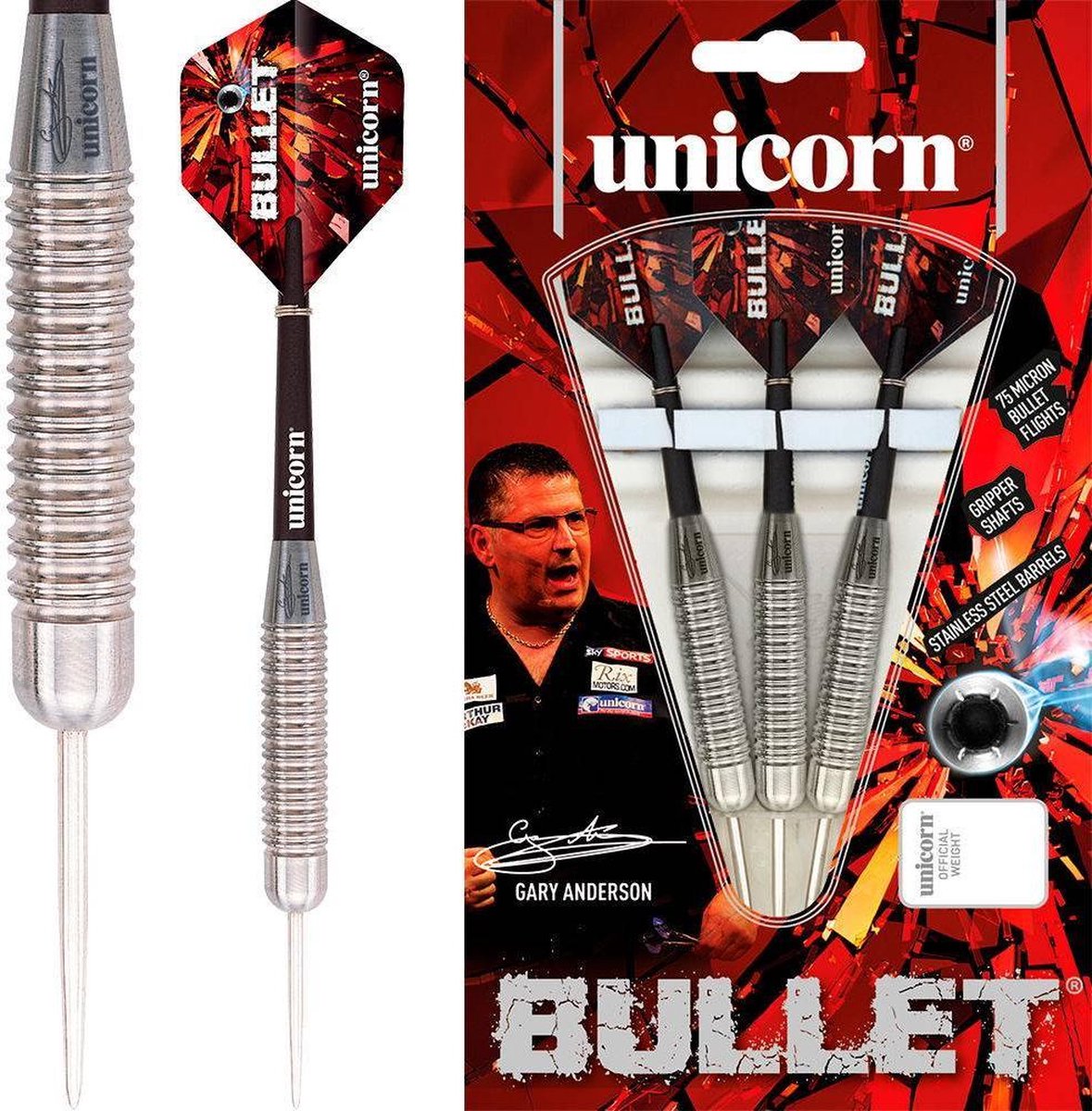 Unicorn Bullet Gary Anderson P1 - 26 Gram