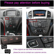 Opel Insignia 2008-2011 Android 9.0 navigatie en multimediasysteem 10