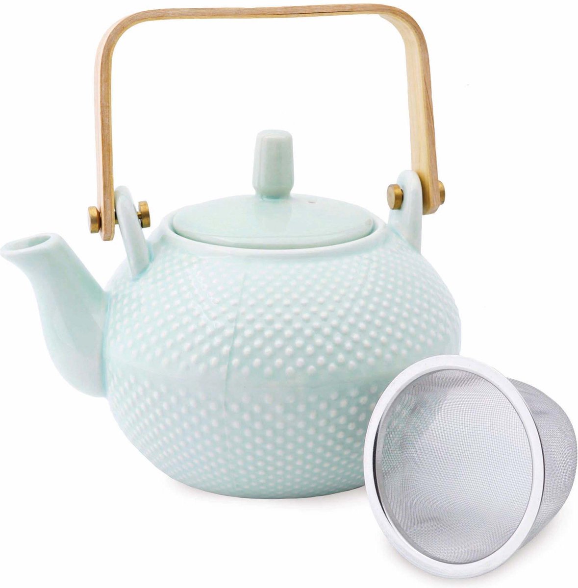 Theepot  - Theepot Wannabe Mint - Theepot Keramiek 500 ml