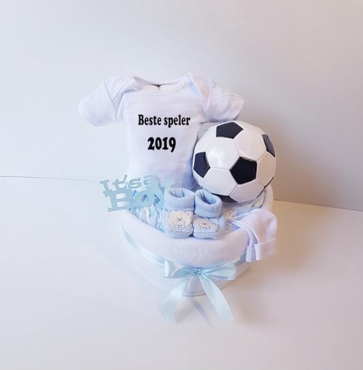 Voetbal Luiertaart Beste Speler 2020 | Kraamcadeau | Kraampakket | Baby Cadeau
