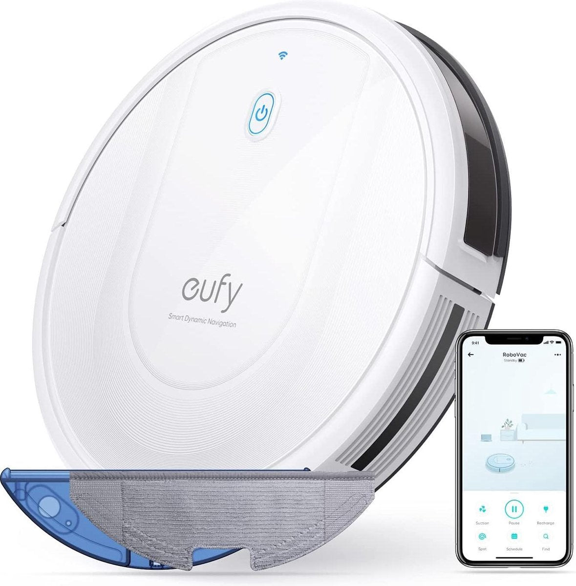 Eufy Robovac G10 Hybrid - Robotstofzuiger met dweilfunctie