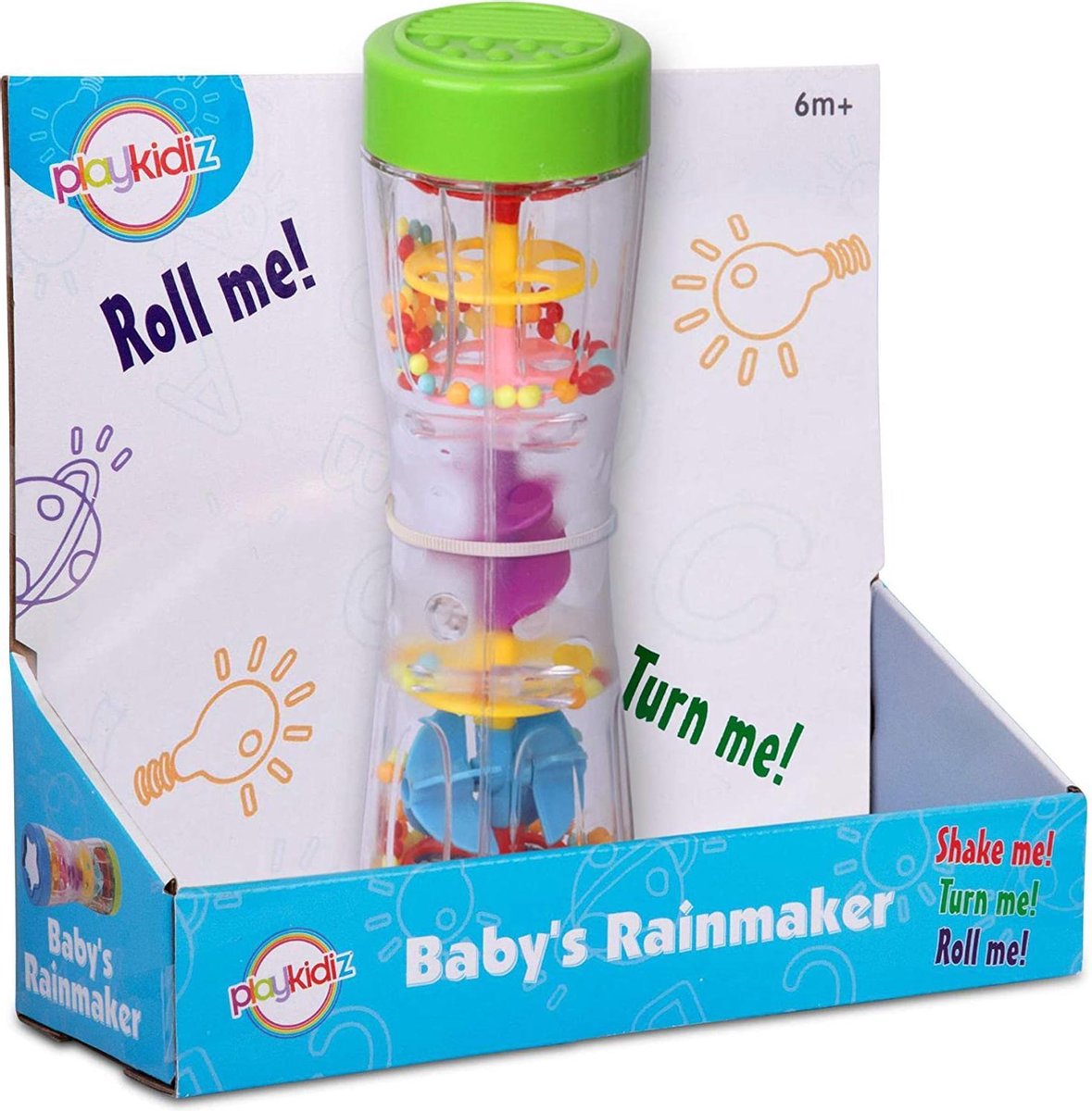 Playkidz Rainmaker Rattle Toy - Regenmaker Rammelaar