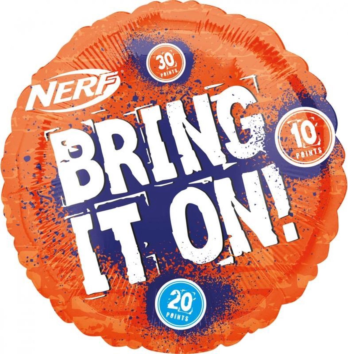 Nerf folieballon M 43 cm.