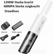Kruimelzuiger - Kruimeldief - Draadloos - Autostofzuiger - Auto cleaning - Handstofzuiger - draadloos - kruimeldief snoerloos - Auto stofzuiger
