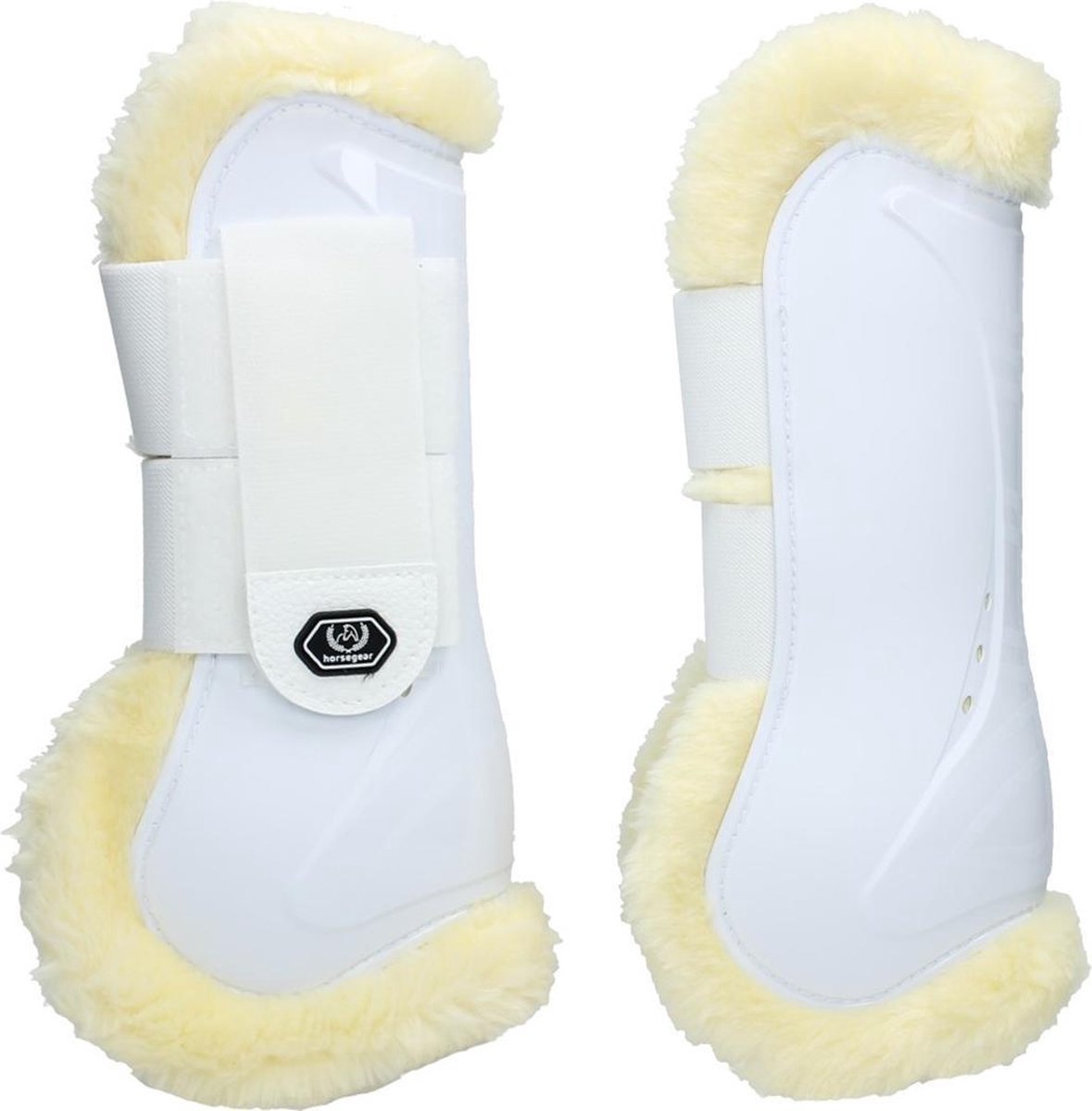 Horsegear Peesbeschermers  Lexi - White - extra Full