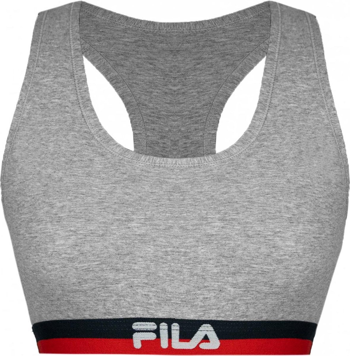 Fila - Dames Sport BH - Grijs - Maat  XS