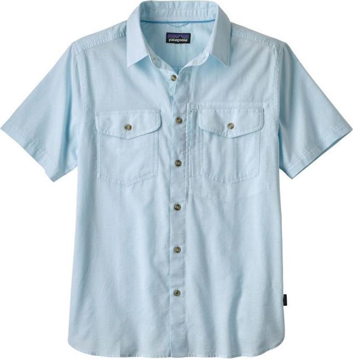 Patagonia - Mens - Cayo Largo II shirt - S - Break up blue