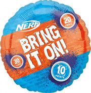 Nerf folieballon XL 71 cm.