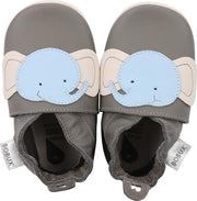 Bobux babyslofjes elephant grey - maat 28