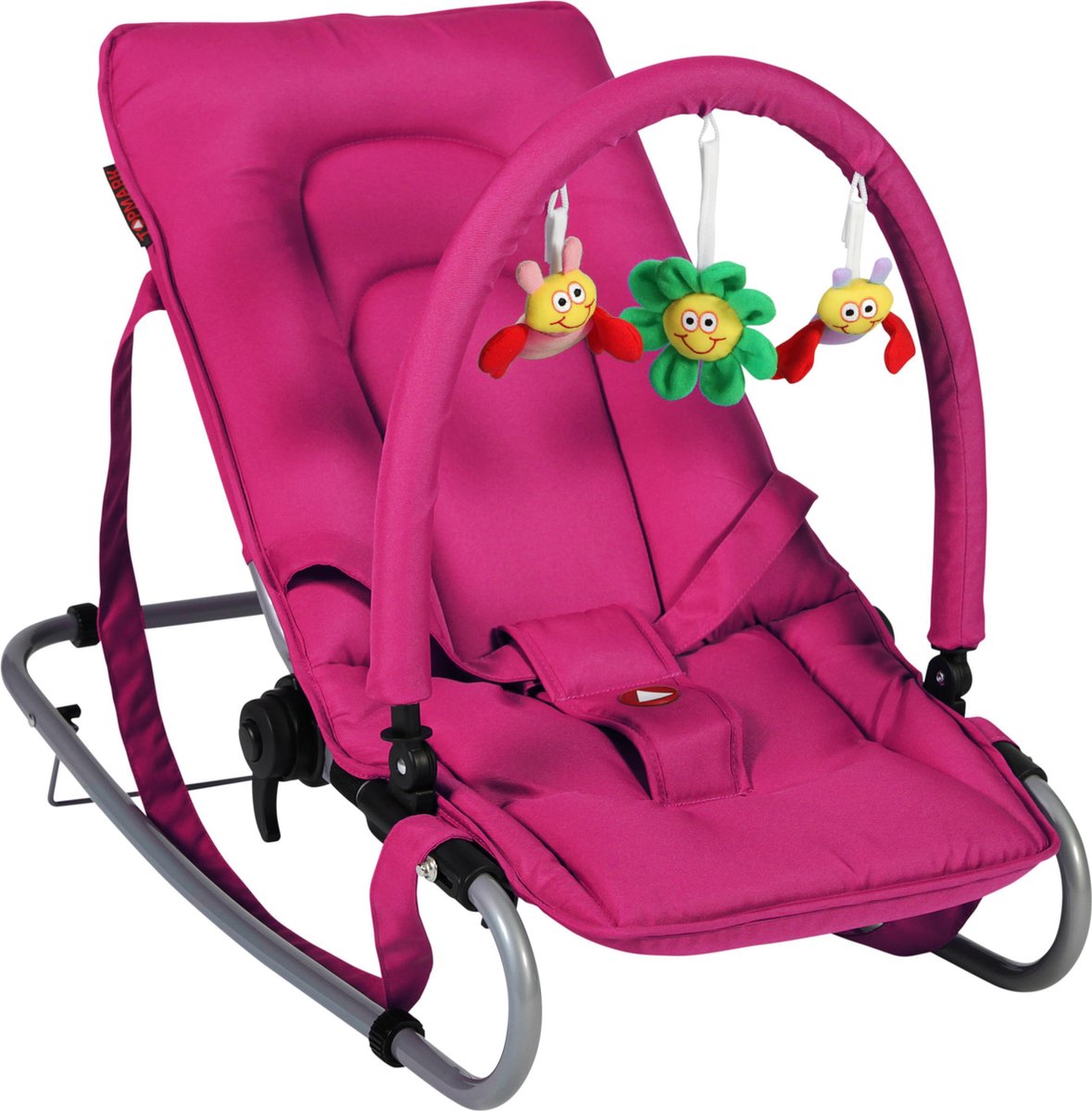 Topmark Toby - Wipstoel met speelboog - Roze