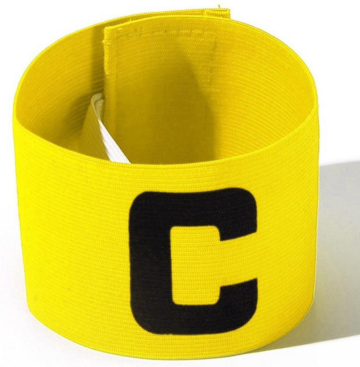 Aanvoerdersband Captainsband - C - Captain Aanvoerder Band - Voetbal Hockey - Geel - Senior