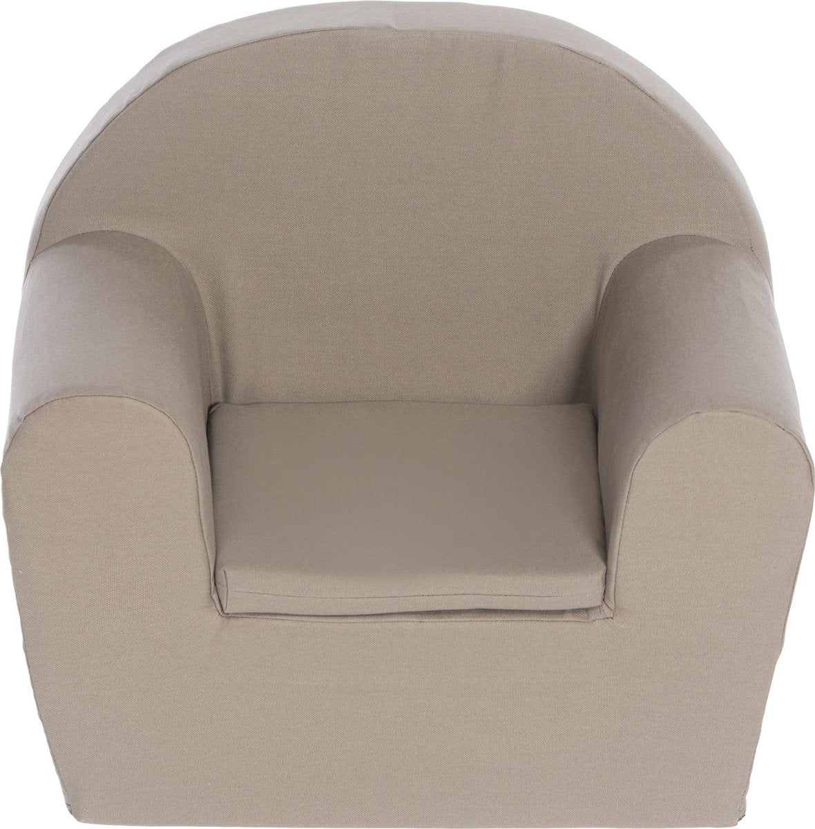 Peuterstoeltje/kinderfauteuil taupe