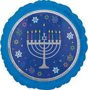 Anagram Folieballon Chanoeka Junior 46 Cm Blauw