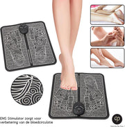 Carefree Voetmassage apparaat - Voetmassage - + GRATIS Batterijen - Verbeter bloedcirculatie - Acupressuur - EMS trainer -  Voetmassage apparaat bloedsomloop -