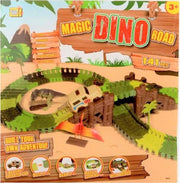 Jonotoys Racebaan Magic Road Dino Junior 141-delig