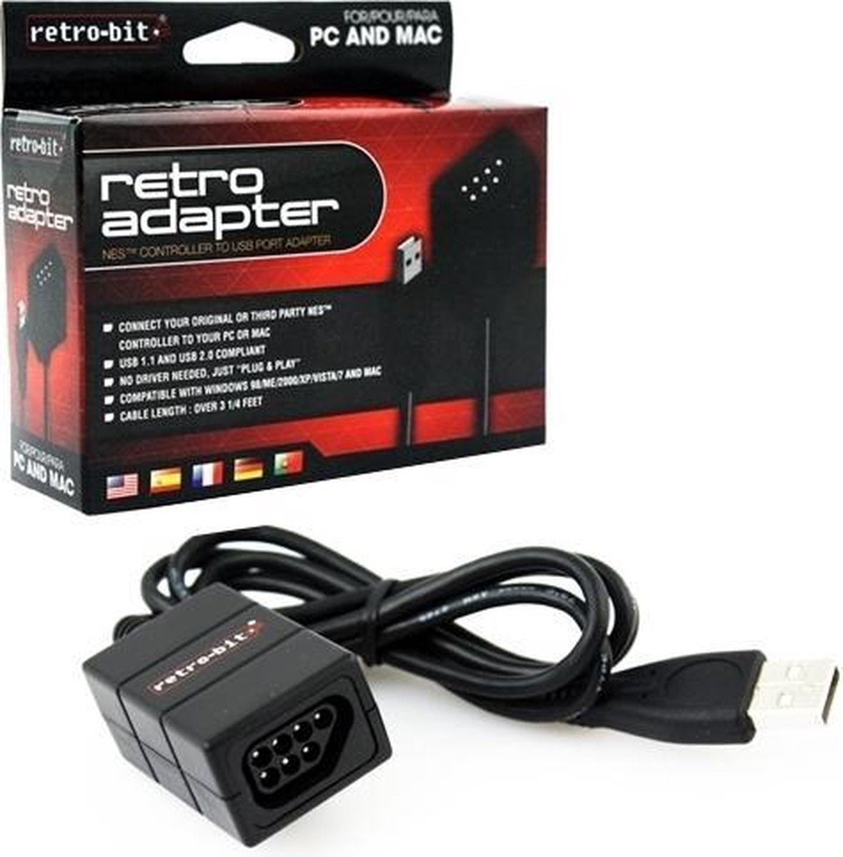 USB Retro Controller Adapter (NES to PC)