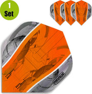 Pentathlon Silver Edge Dartflights - Oranje- ()