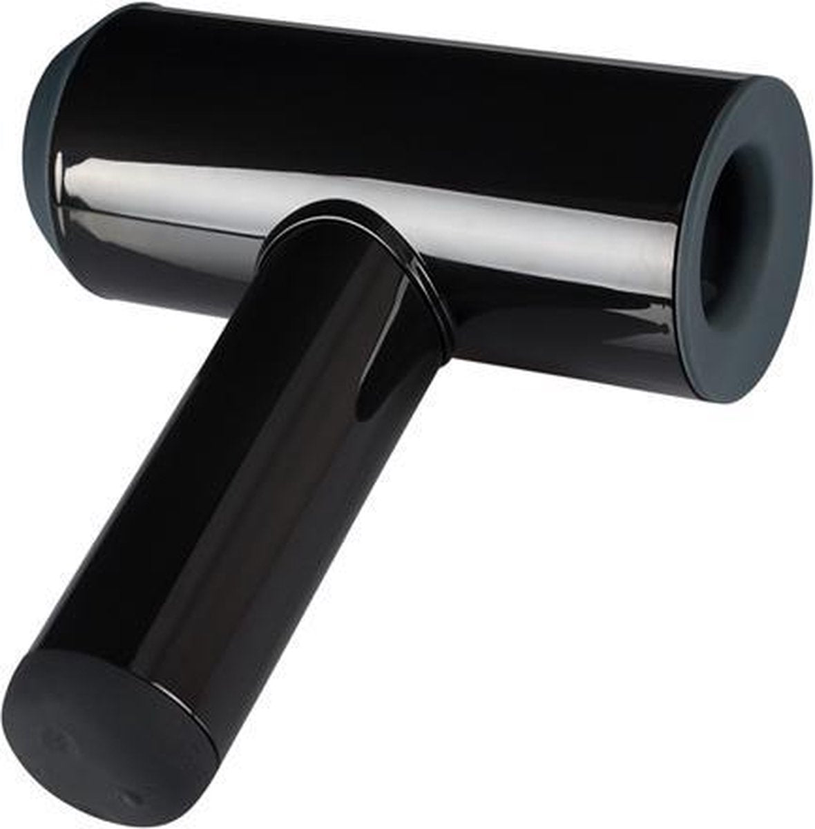 Rebel Duo Masturbator - Zwart - Sextoys - Masturbators - Toys voor heren - Kunstvagina