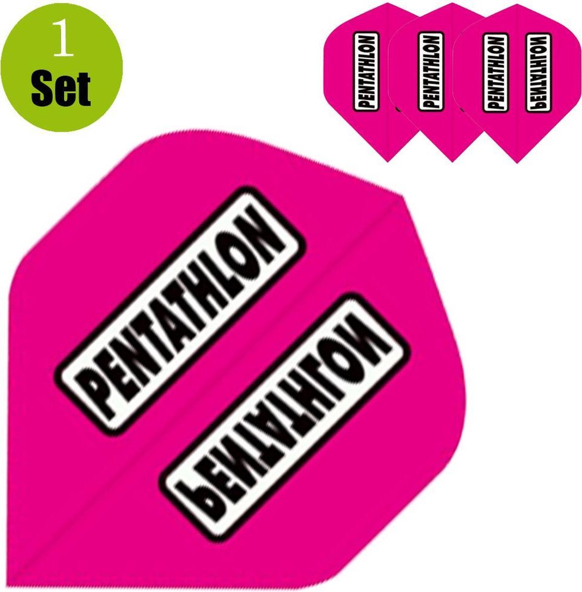 Pentathlon Dartflights - Roze- ()