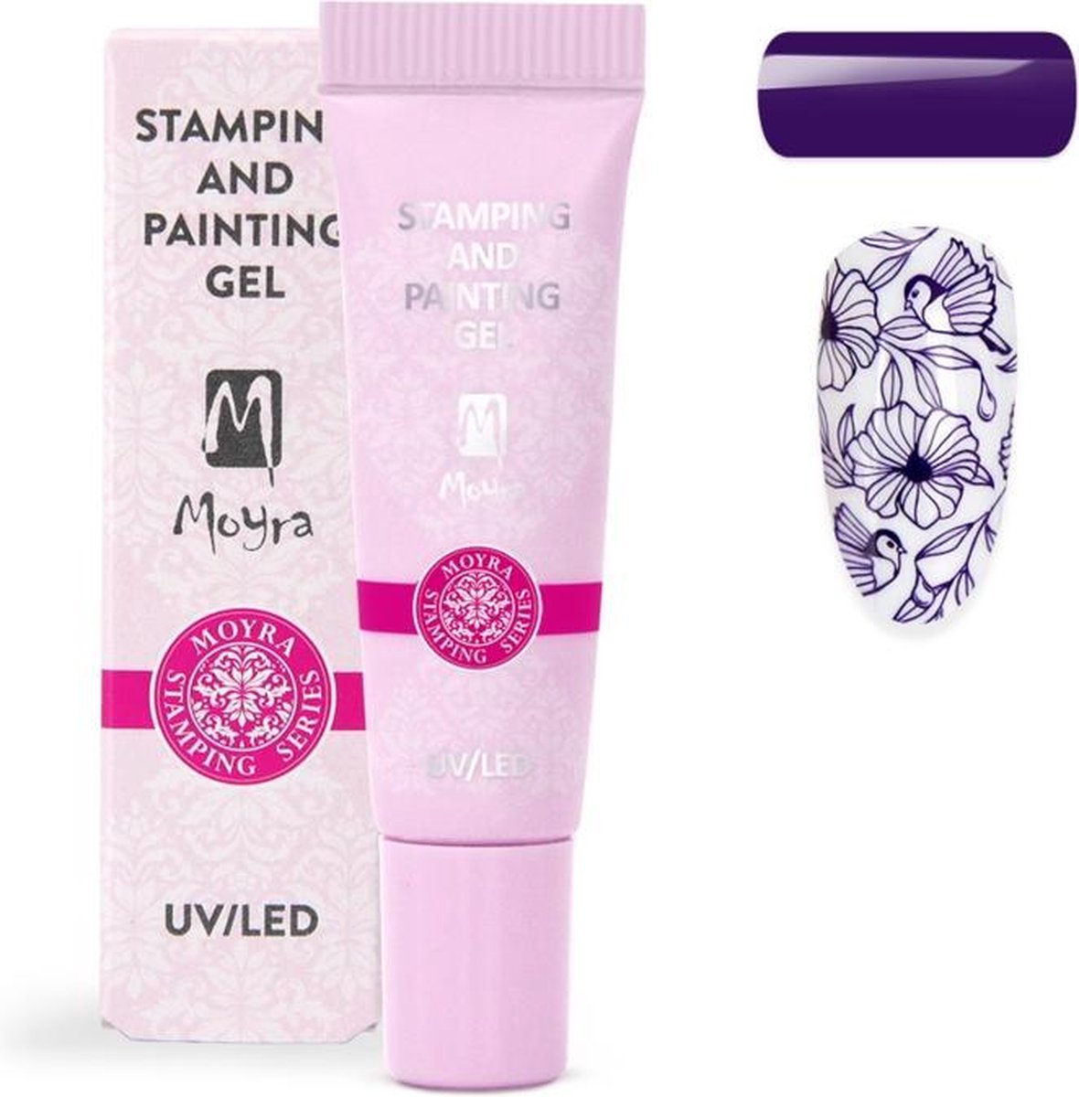 Moyra Stamping and Painting Gel No.05 Purple
