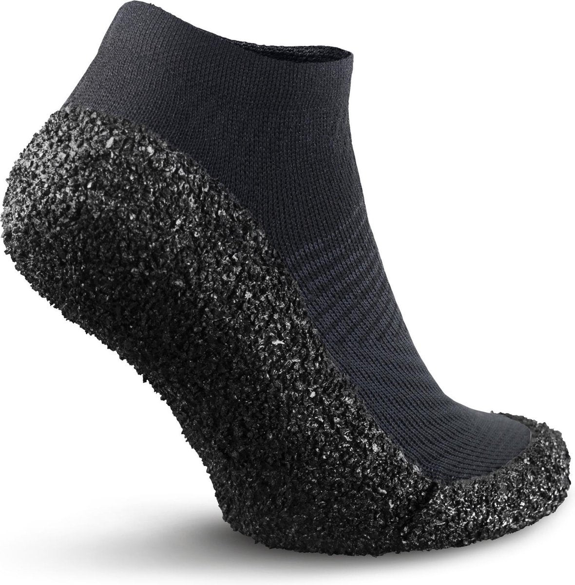 Skinners 2.0 Anthracite - Barefoot 2nd Skin feeling - Lightweight XXS-36-37 Ultra Portable voor Sport en Reizen 2 mm Superzool voor Bescherming en toch Blote Voeten gevoel Outdoor Indoor