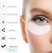 EsProducts® 100 stuks 50 paar Wimper Sticker Pleister Lashes  Extensions Nepwimpers Eye Pad  Patches