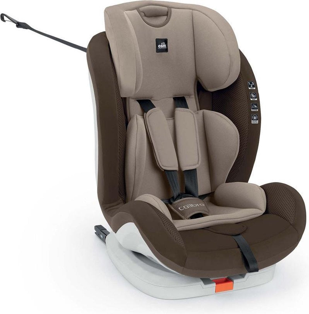 CAM Calibro Car Seat - Autostoel - BEIGE - Made in Italy