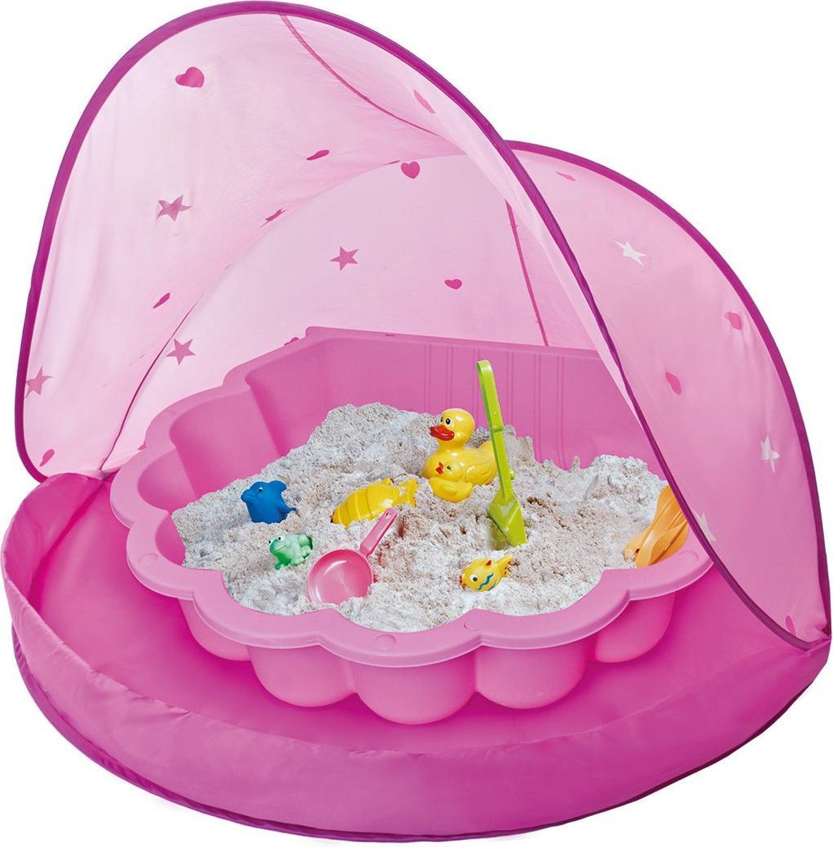 Paradiso Toys Speeltent Met Zandbak 120 X 80 Cm Roze