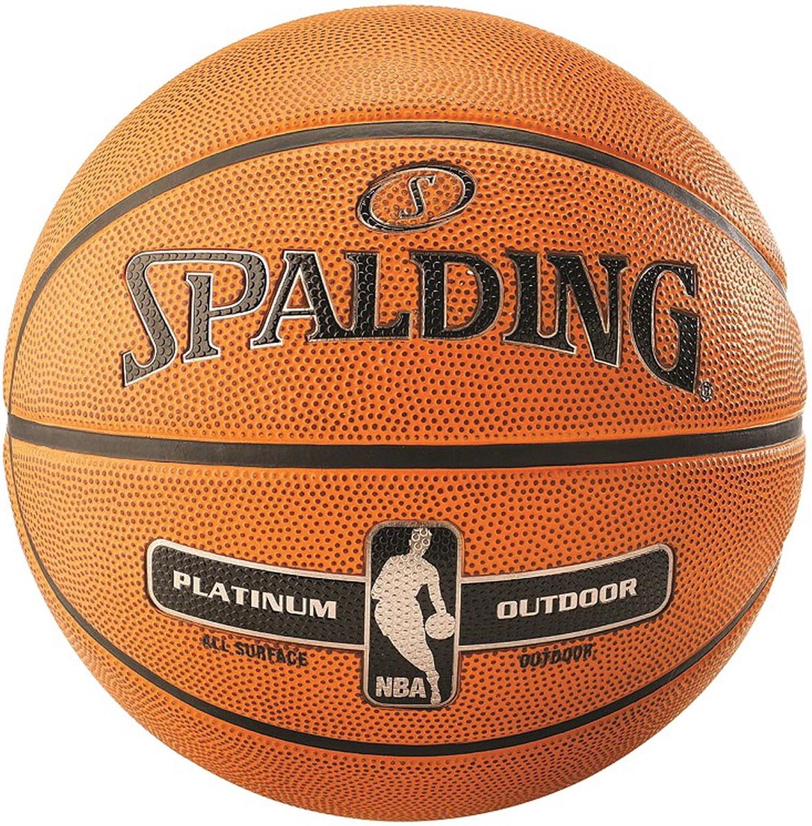 Spalding Basketbal - oranje/ zwart/ zilver