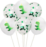 ProductGoods - 10x Dinosaurus 2 Ballonnen Verjaardag - Verjaardag Kinderen - Ballonnen - Ballonnen Verjaardag - Dino - Dinosaurus - Kinderfeestje